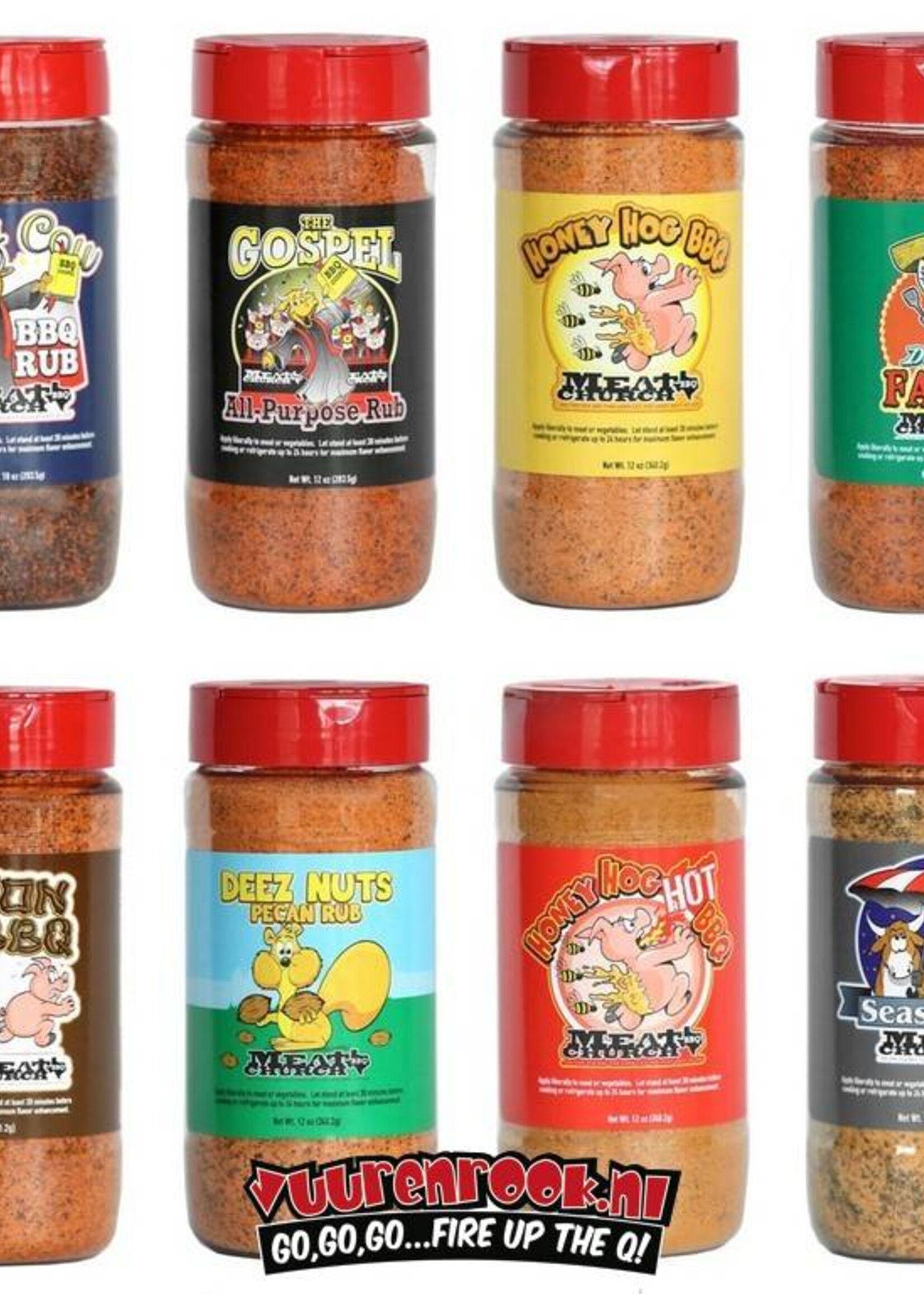 Meat Church Meat Church Holy Cow BBQ Rub 12oz