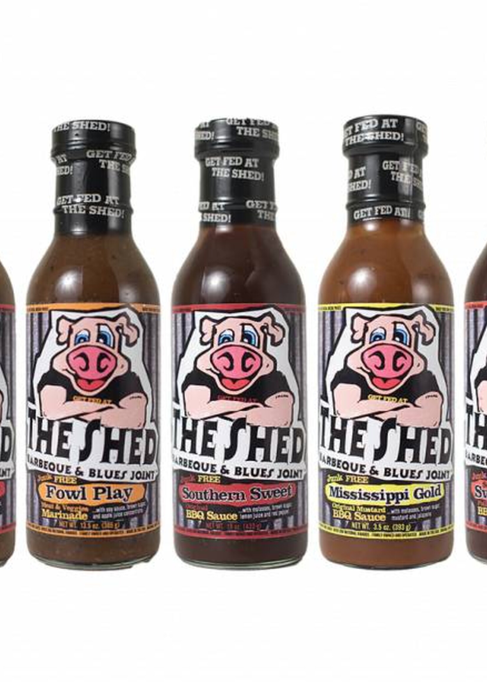 The Shedd The Shedd BBQ Rack Attack Rib Rub 5.2oz