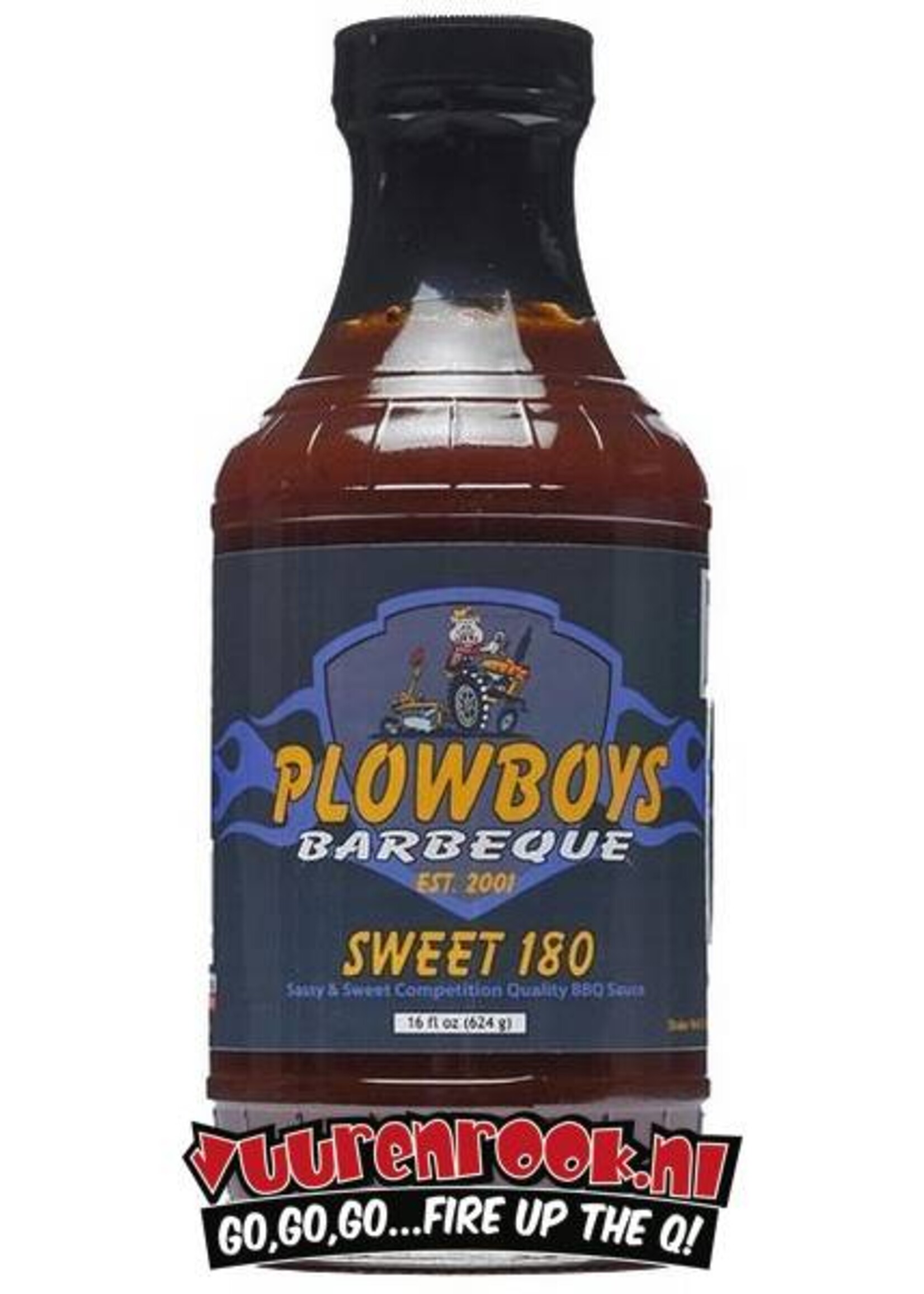 Plowboys Plowboys Barbecue Sweet 180 BBQ Sauce 16oz