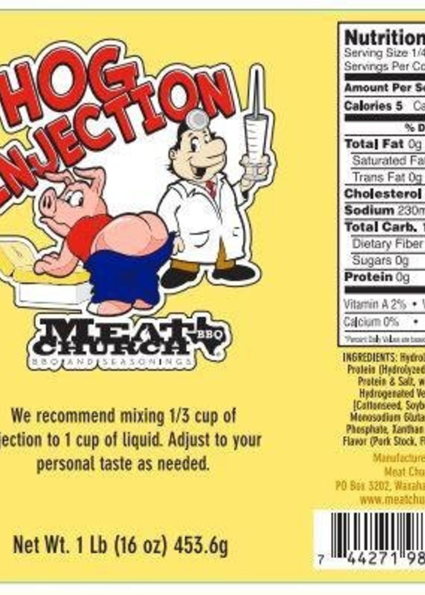 Meat Church Meat Church Hog Pork Injection 16oz