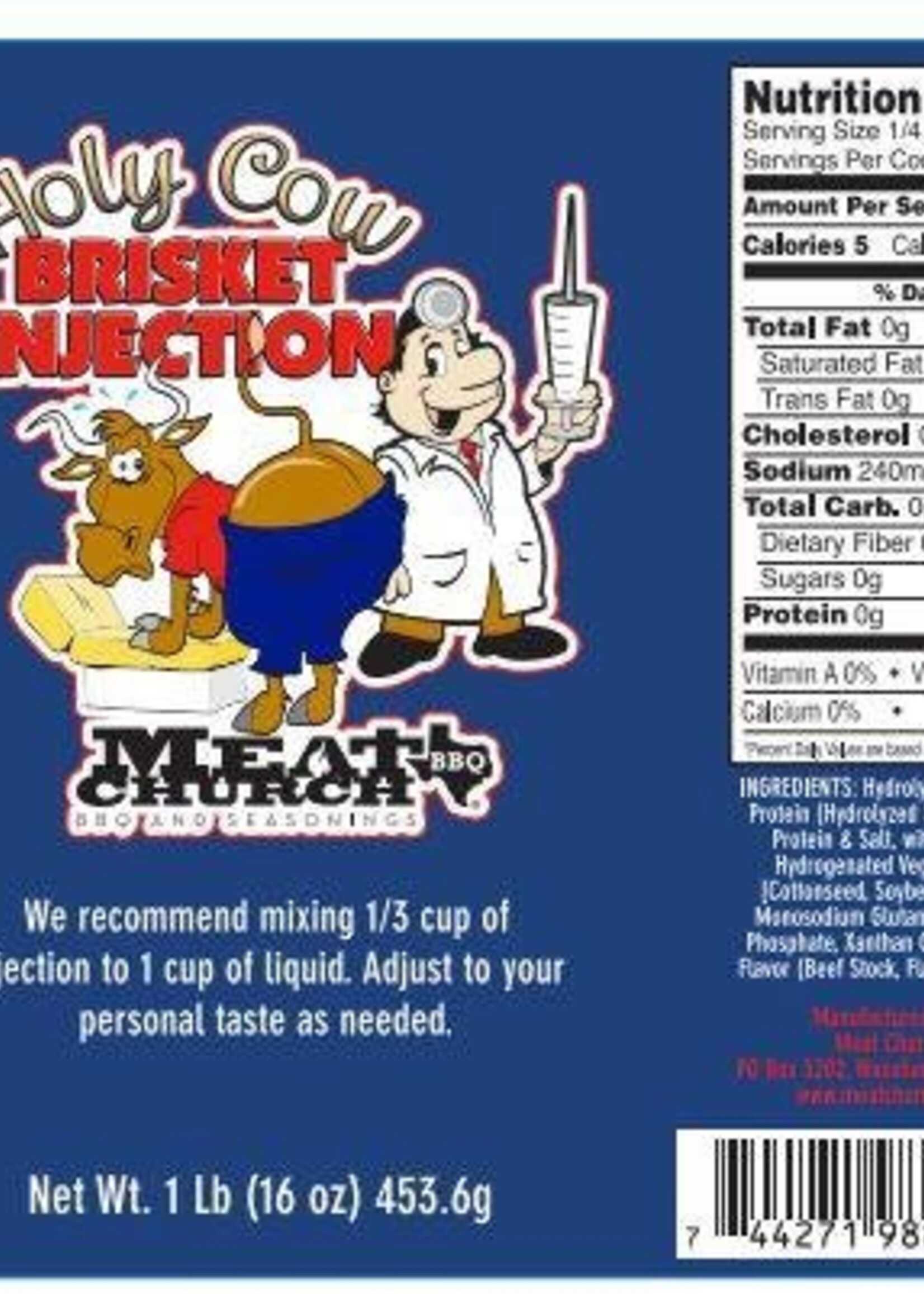 Meat Church Meat Church Holy Cow Brisket Injection 16oz