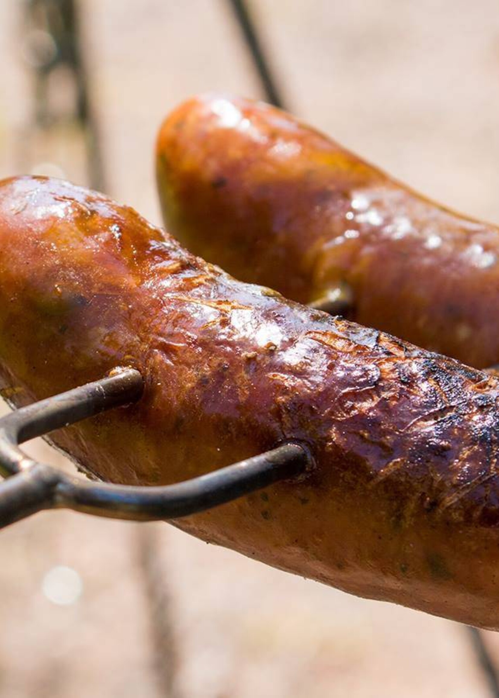 Home Made Texas BBQ Sausages Cheddar / Green Jalapeño 5x80 grams