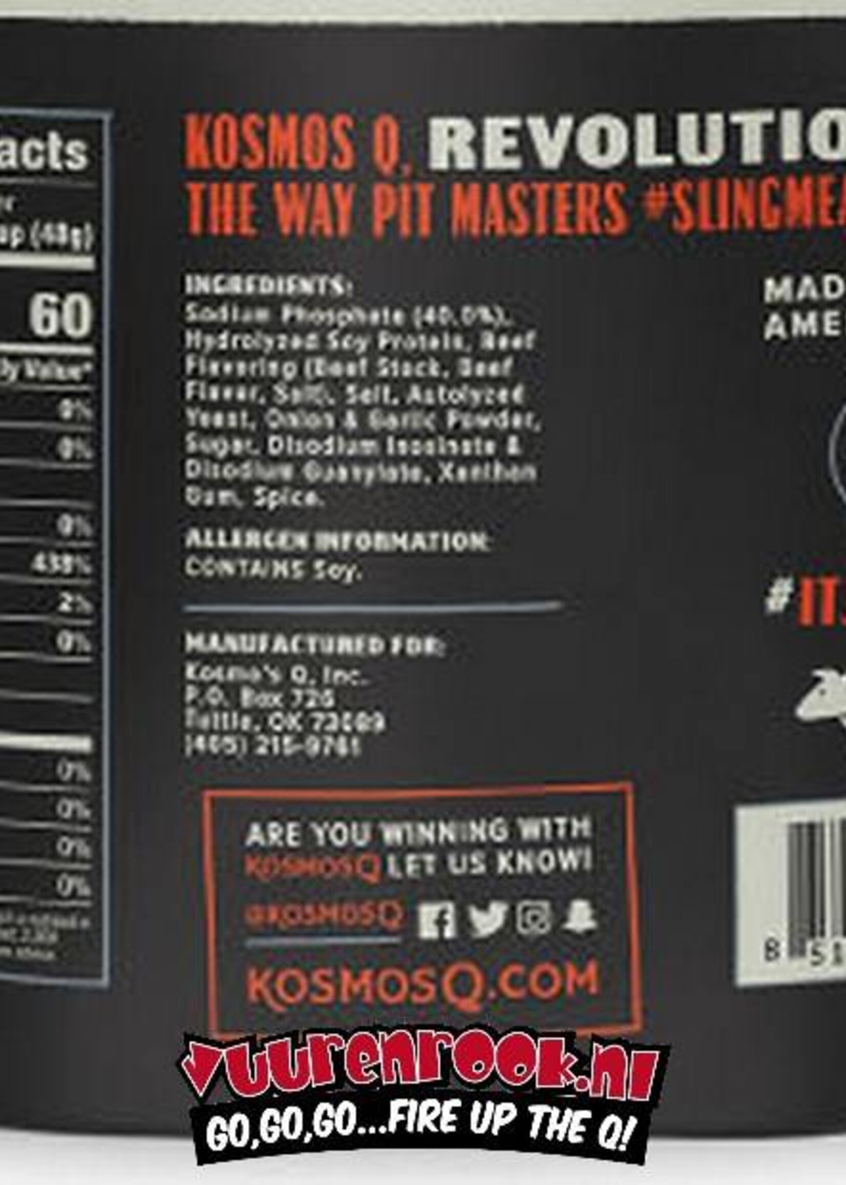 Kosmos Kosmos Reserve Blend Brisket Brine Injection 16oz