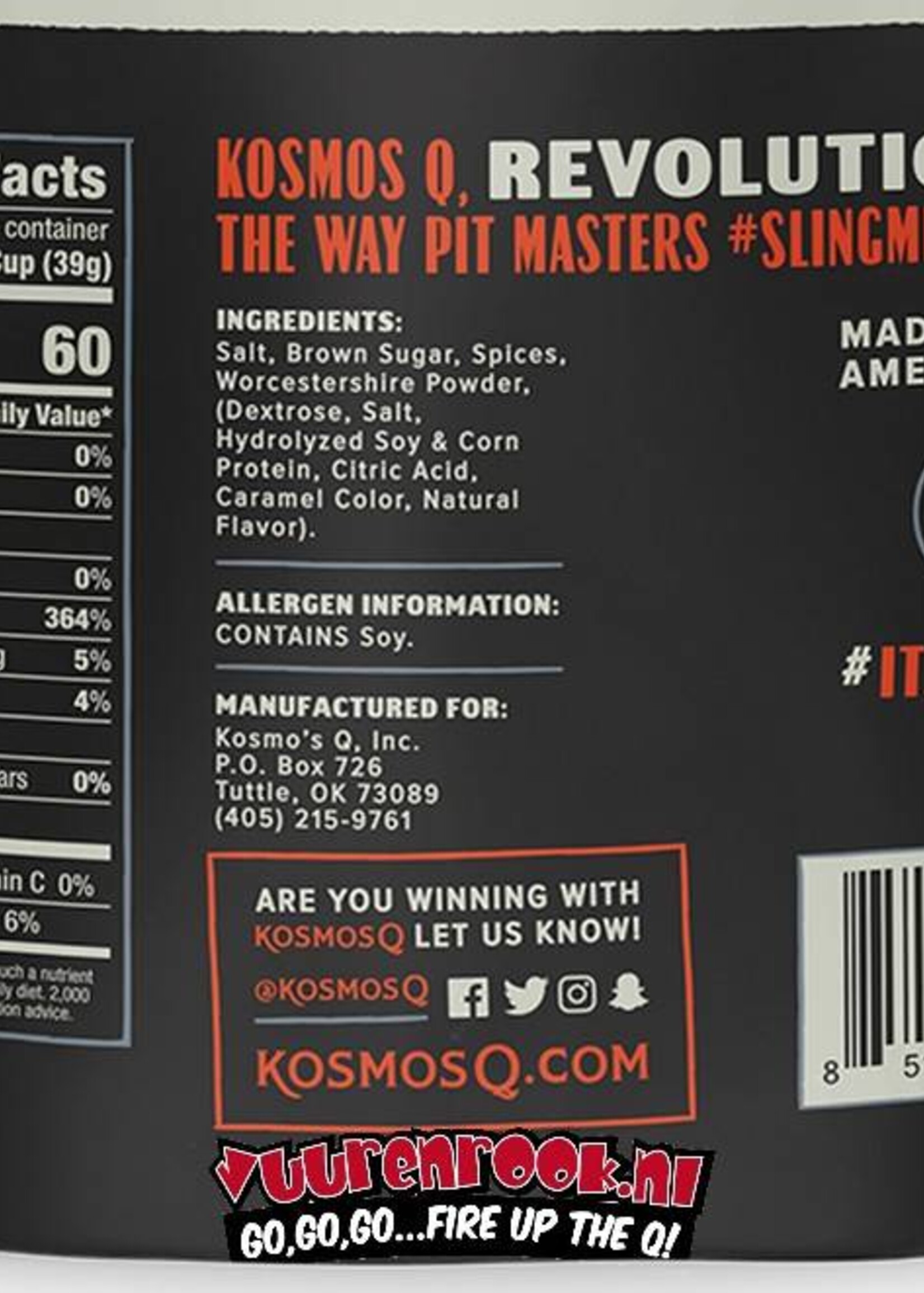 Kosmos Cosmos Turkey Sole 16oz