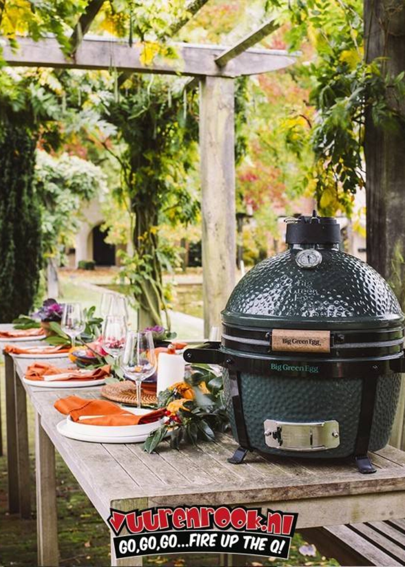 Big Green Egg Big Green Egg Half Moon Grill Verhoger Medium / Small / Minimax