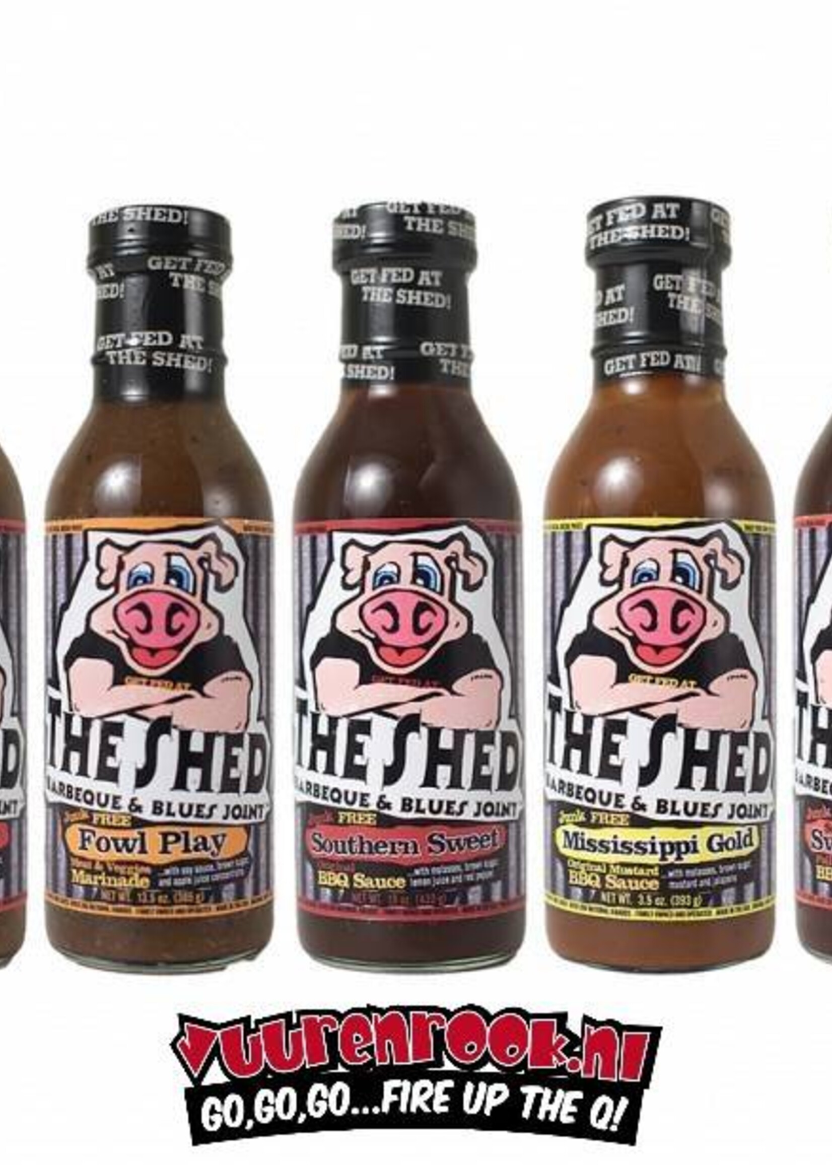 The Shedd The Shedd Spicy Southern Sweet BBQ Sauce 15oz