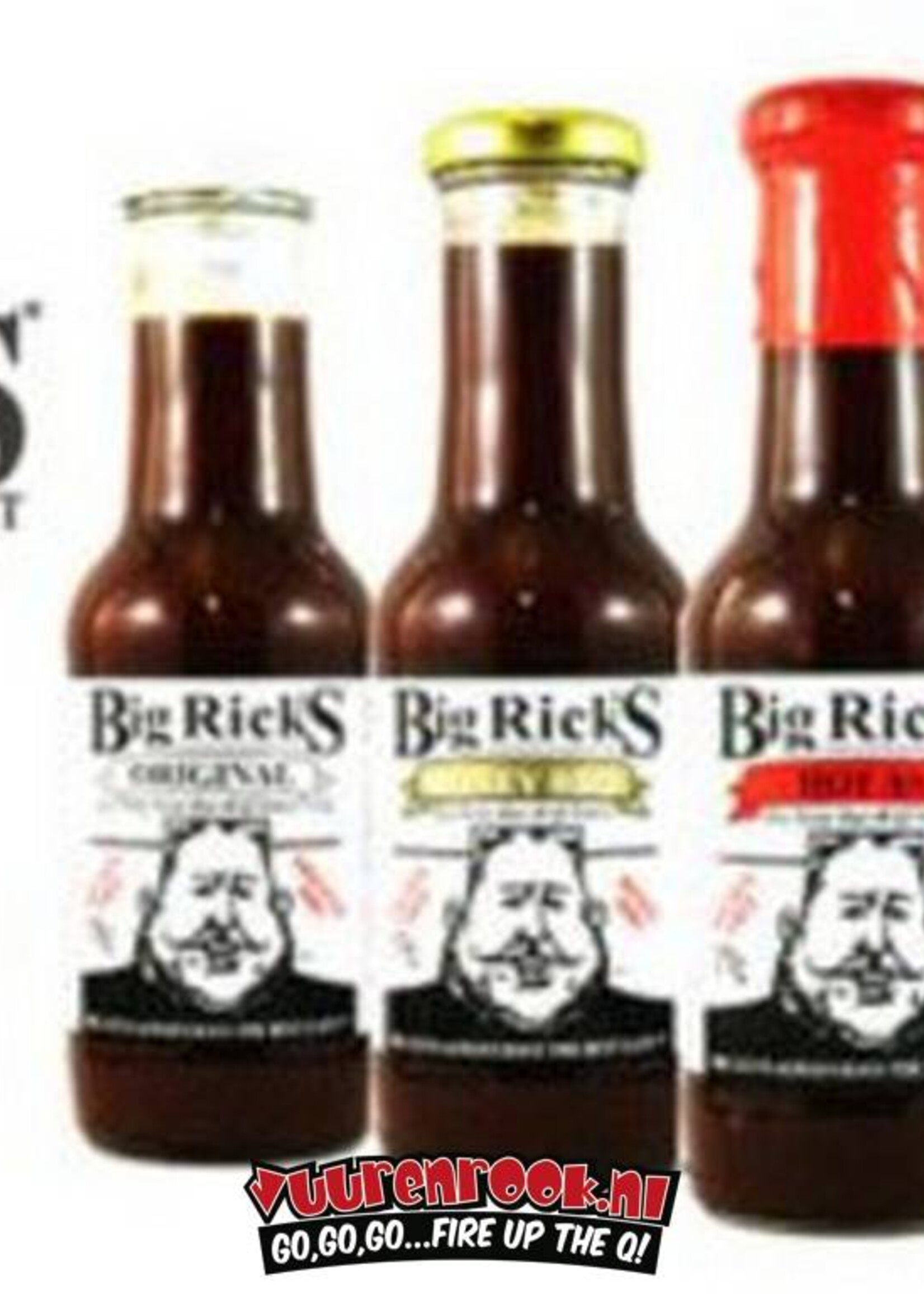 Big Rick's Big Rick's Hot BBQ Sauce 20oz