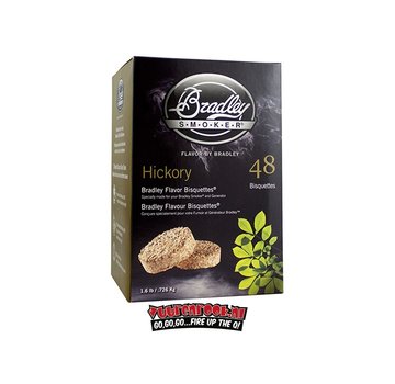 Bradley Smoker Bradley Smoker Hickory Bisquetten 48 st.