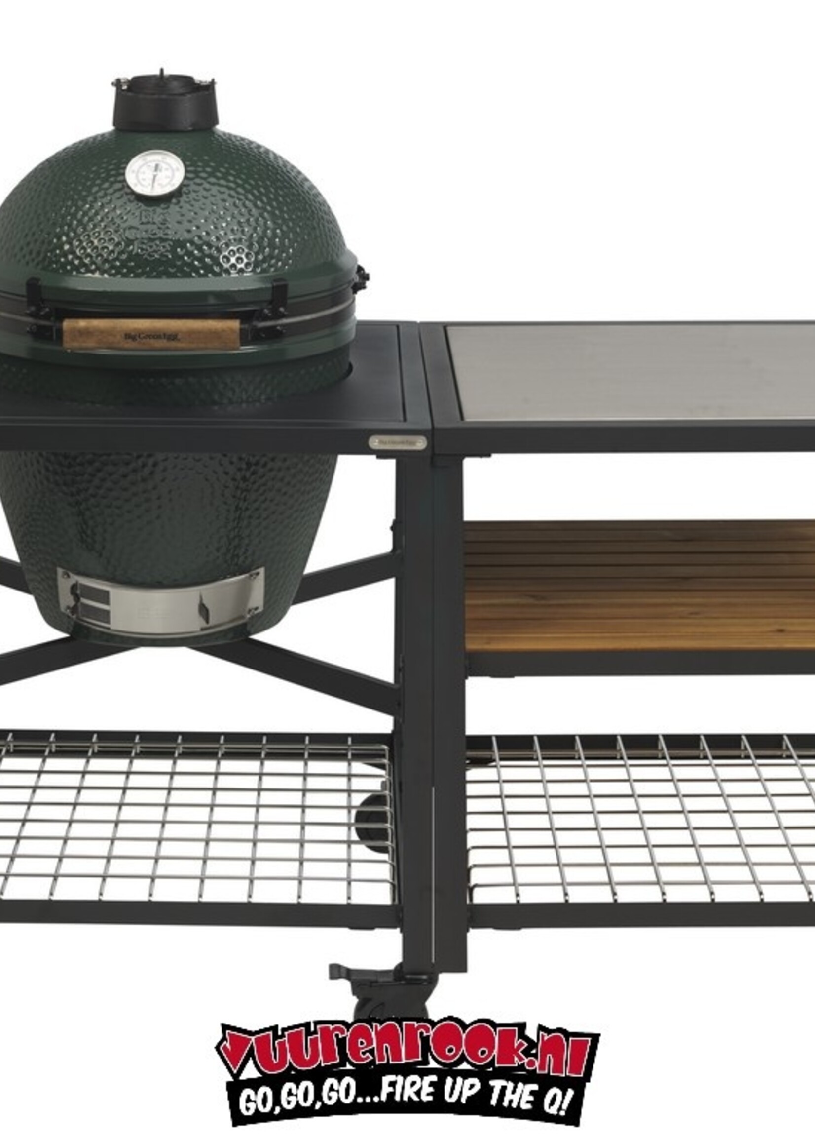 Big Green Egg Big Green Egg Stainless Steel Insert