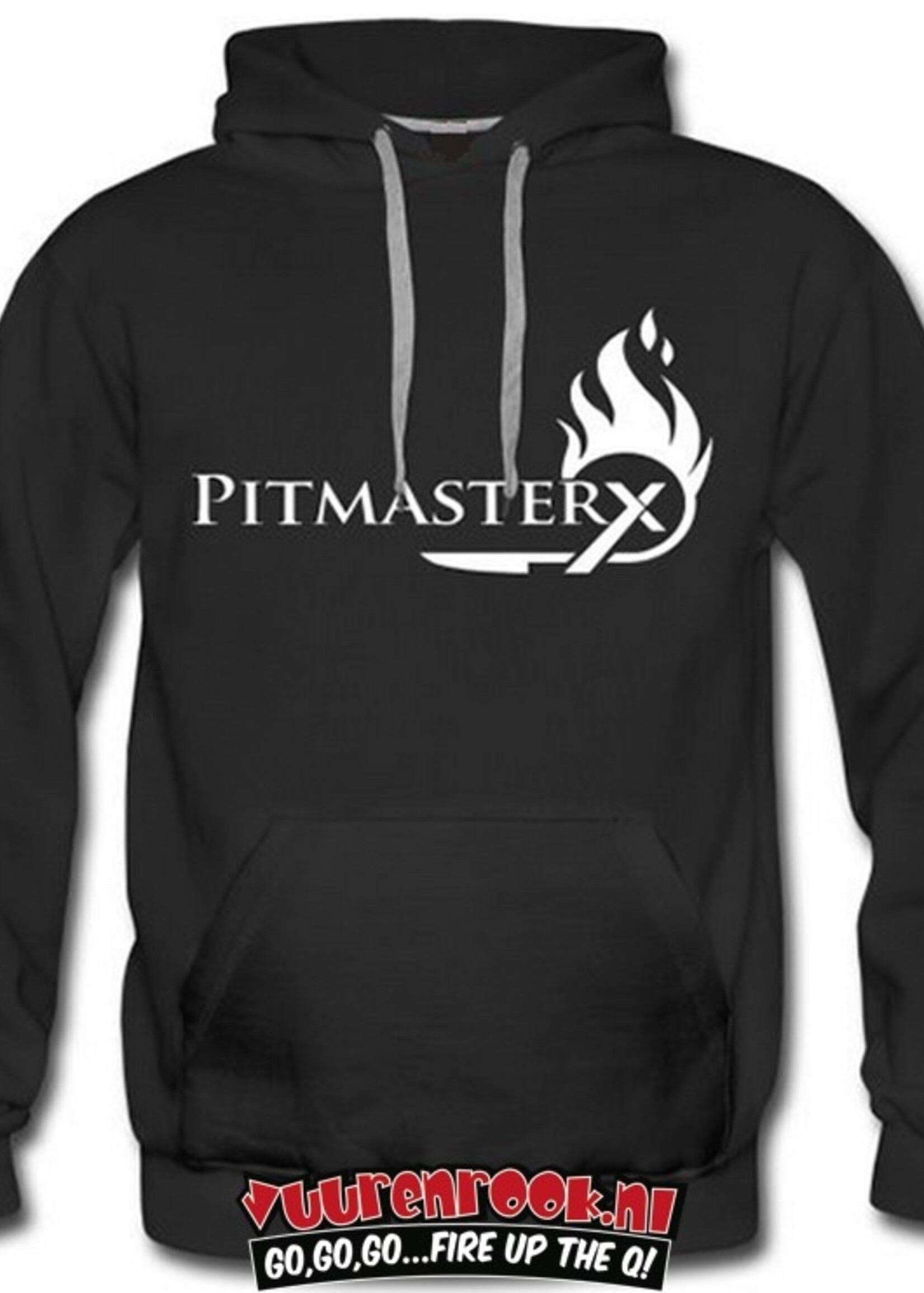 PitmasterX PitMasterX Kapuzenpullover Schwarz