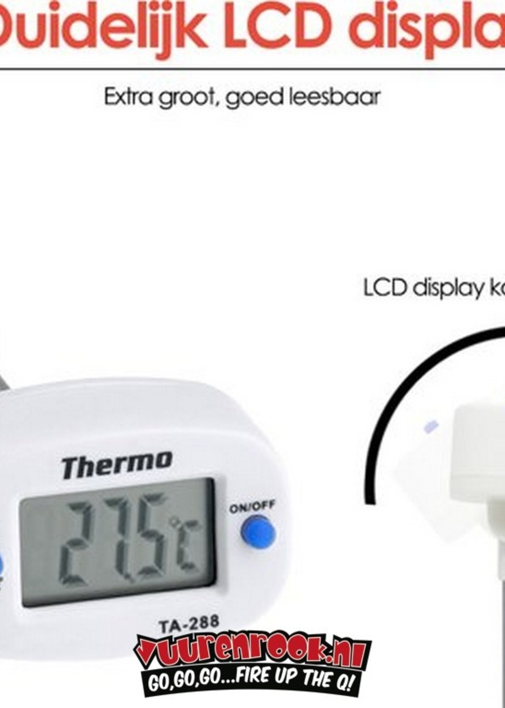 Kitchen Brothers Digitale Vleesthermometer