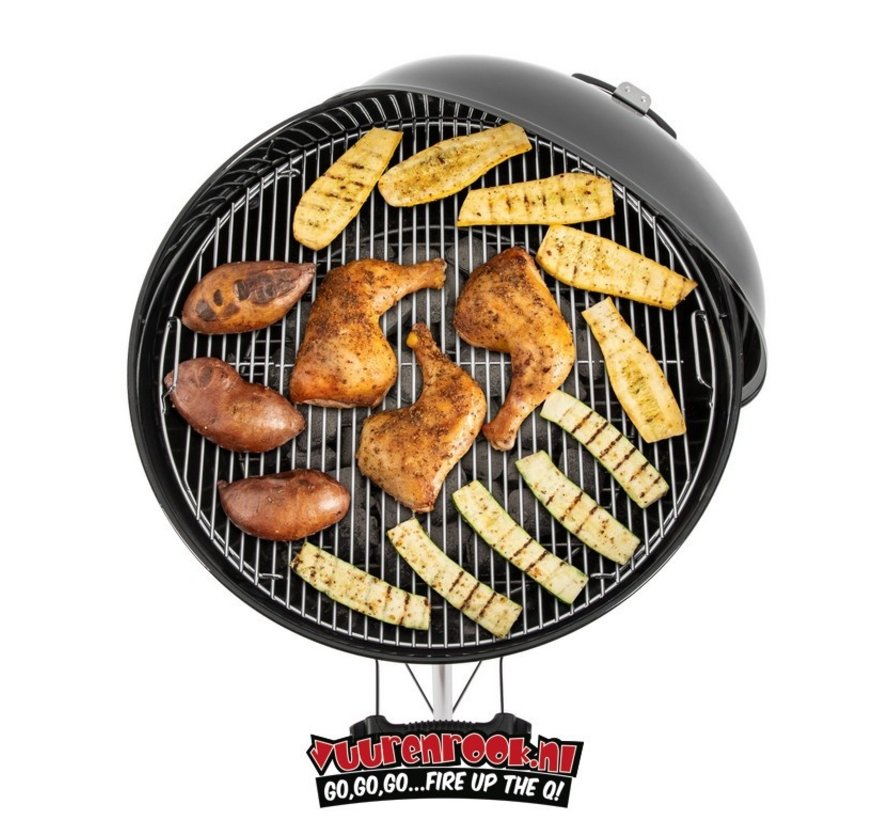 Weber Original Kettle E 5730 Holzkohlegrill 57 cm Vuur & Rook Weber Original Kettle E 5730 Charcoal barbecue 57 cm Vuur