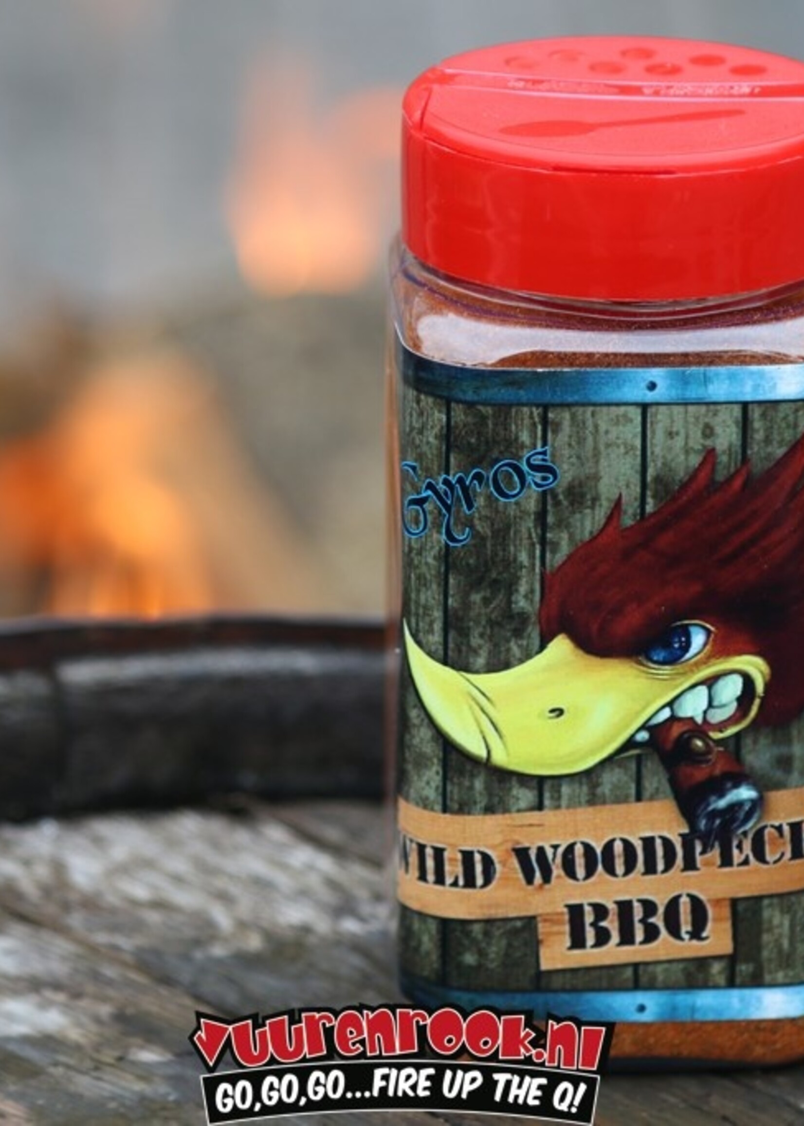 Wild Woodpecker Wild Woodpecker Gyros BBQ Rub 250 gram