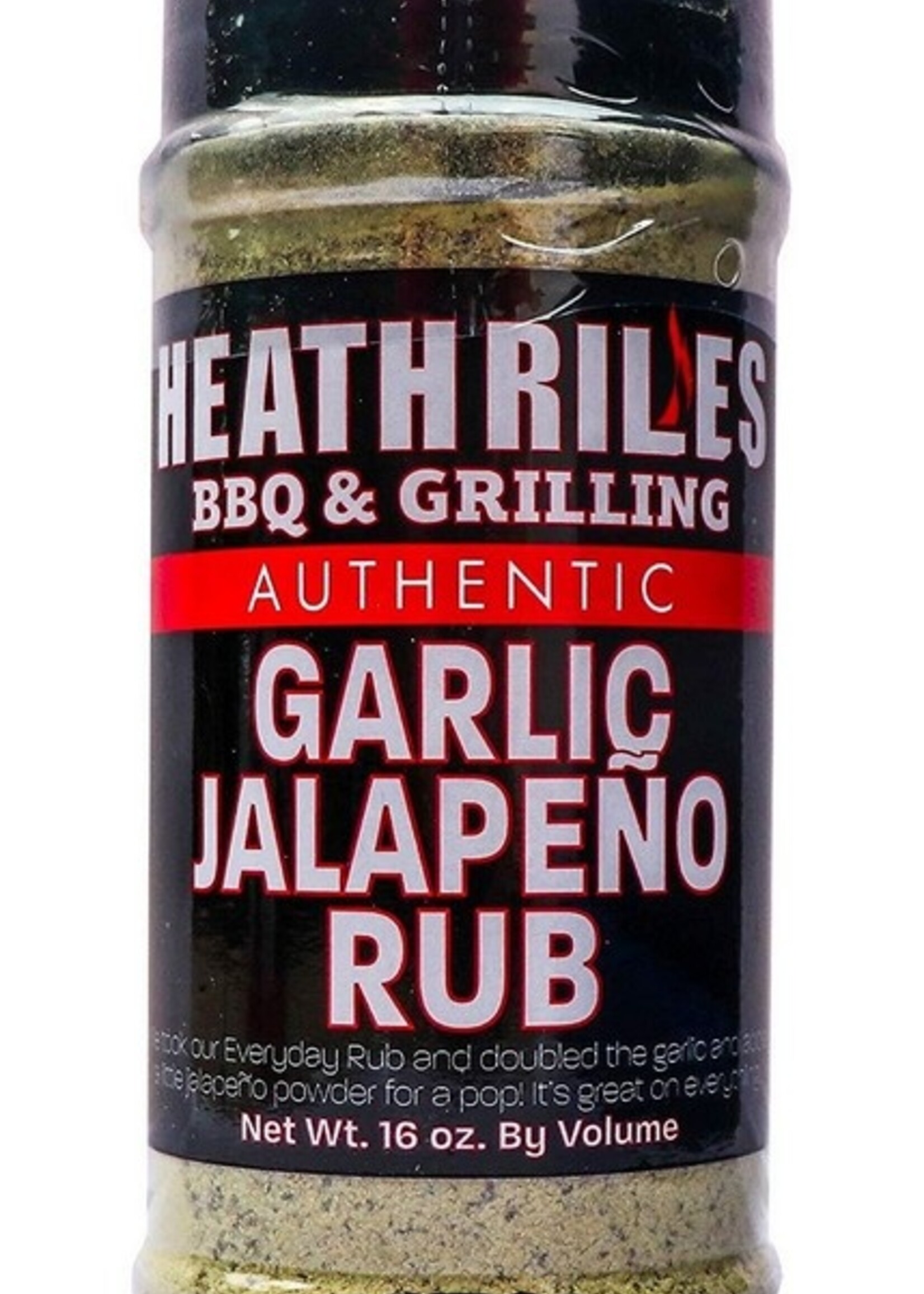 Heath Riles Heath Riles Garlic Jalapeno Rub 12 oz