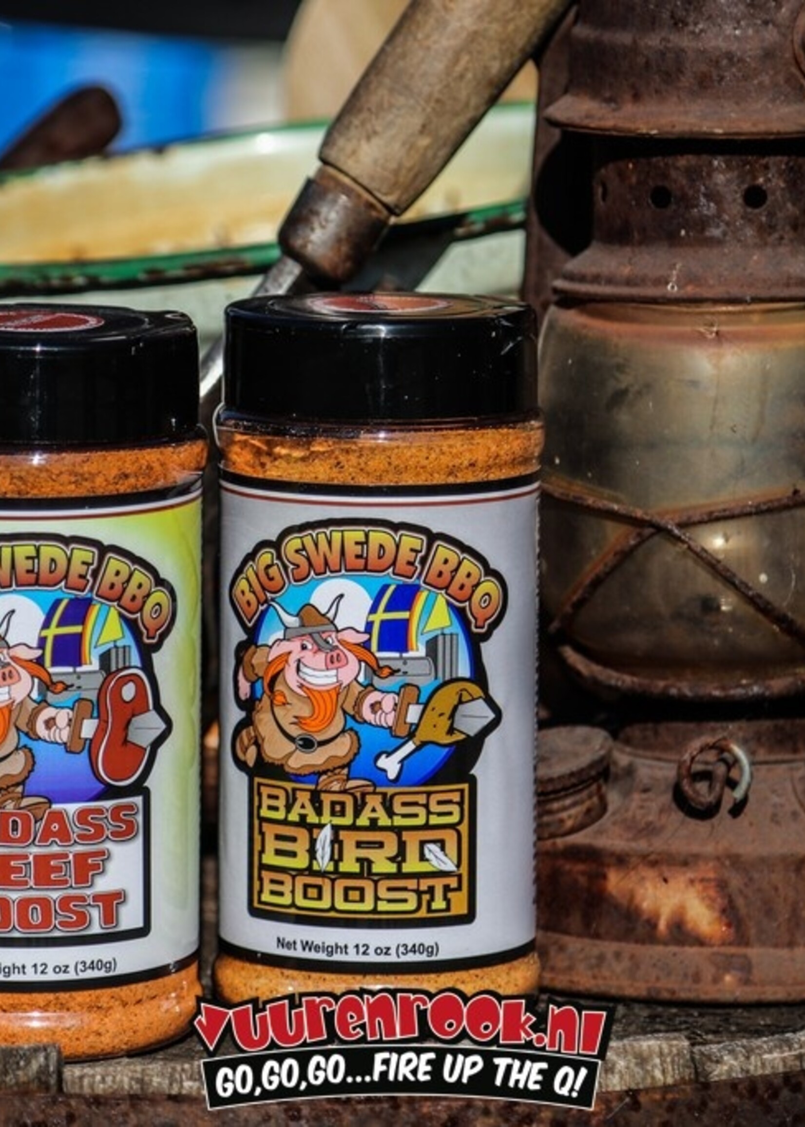 Big Swede BBQ Big Swede BBQ 'Badass Beef Boost' BBQ Rub 12oz