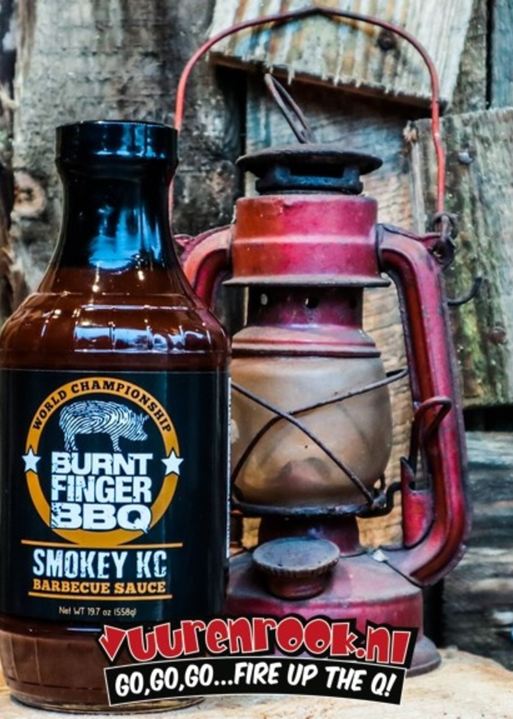 Burnt Finger BBQ Burnt Finger Smokey Kansas City BBQ Sauce 19.7oz