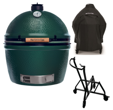 Big Green Egg Big Green Egg XXLarge + Integrated Nest + Handler + Cover