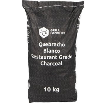 Grill Fanatics Grill Fanatics White Quebracho Restaurant Grade Lump Charcoal 10 kg