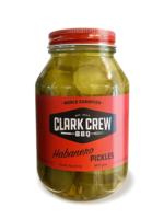 Clark Crew BBQ Clark Crew Habanero Pickles 32 oz