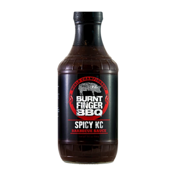 Burnt Finger BBQ Burnt Finger BBQ Spicy KC Barbecue Sauce 19.2 oz