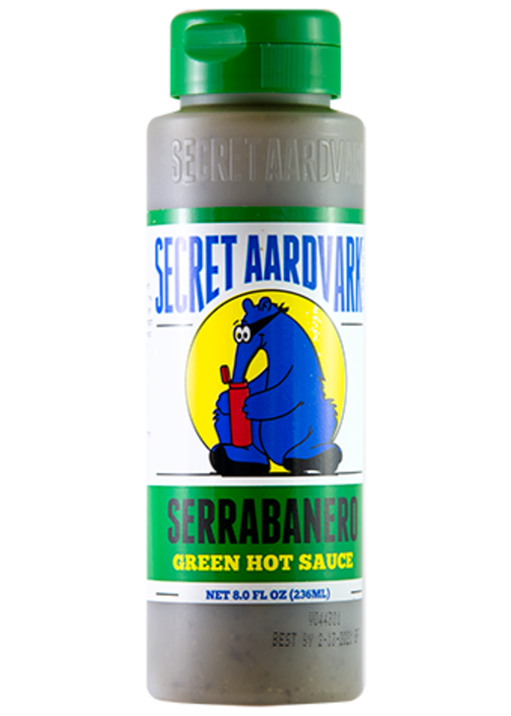 Secret Aardvark Serrabanero Green Hot Sauce 8 oz