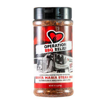 Operation BBQ Operation BBQ Relief Santa Maria Steak Rub 11.1 oz