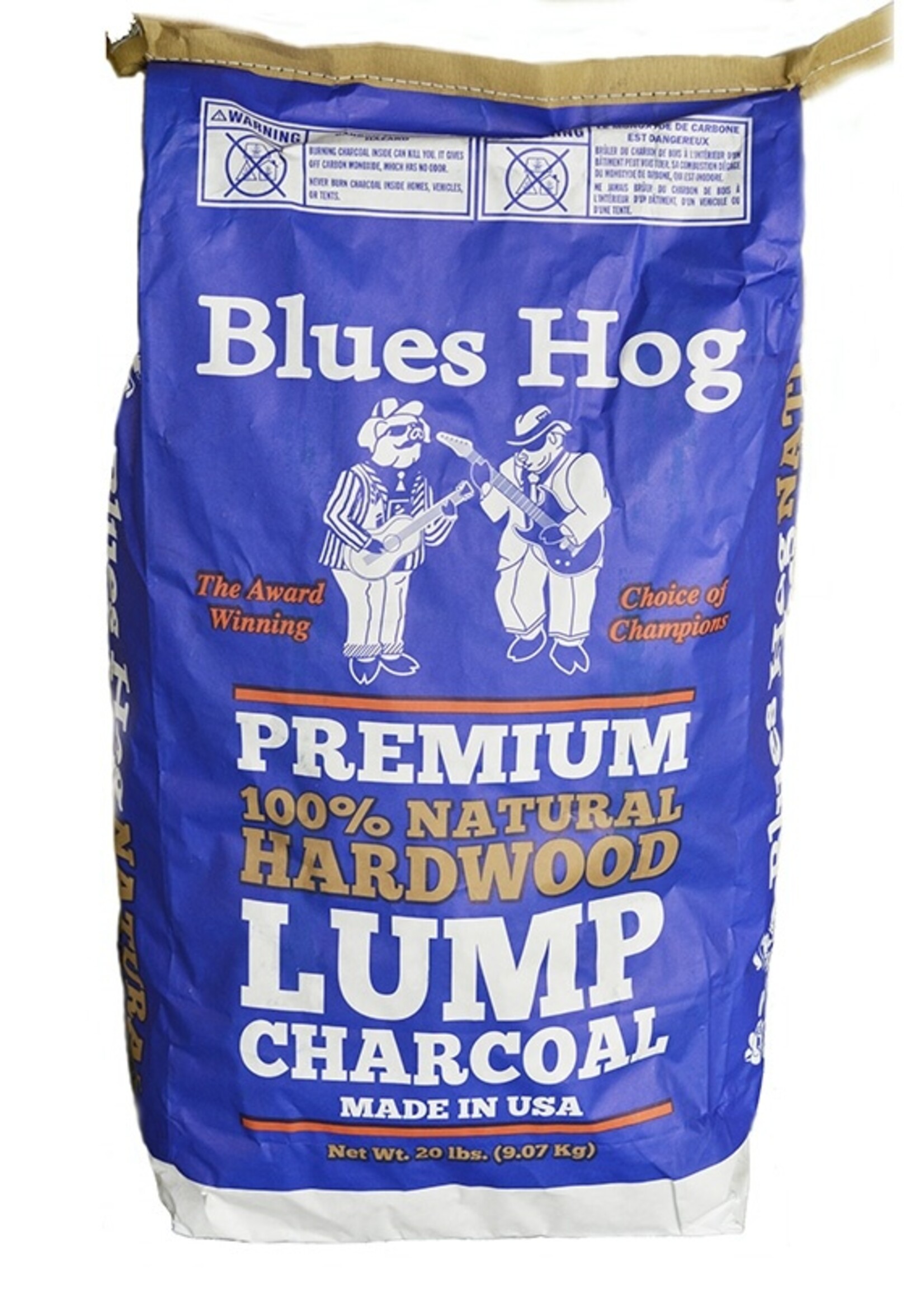 Blues Hog Blues Hog Lump Charcoal Hickory/Eik 9 kg