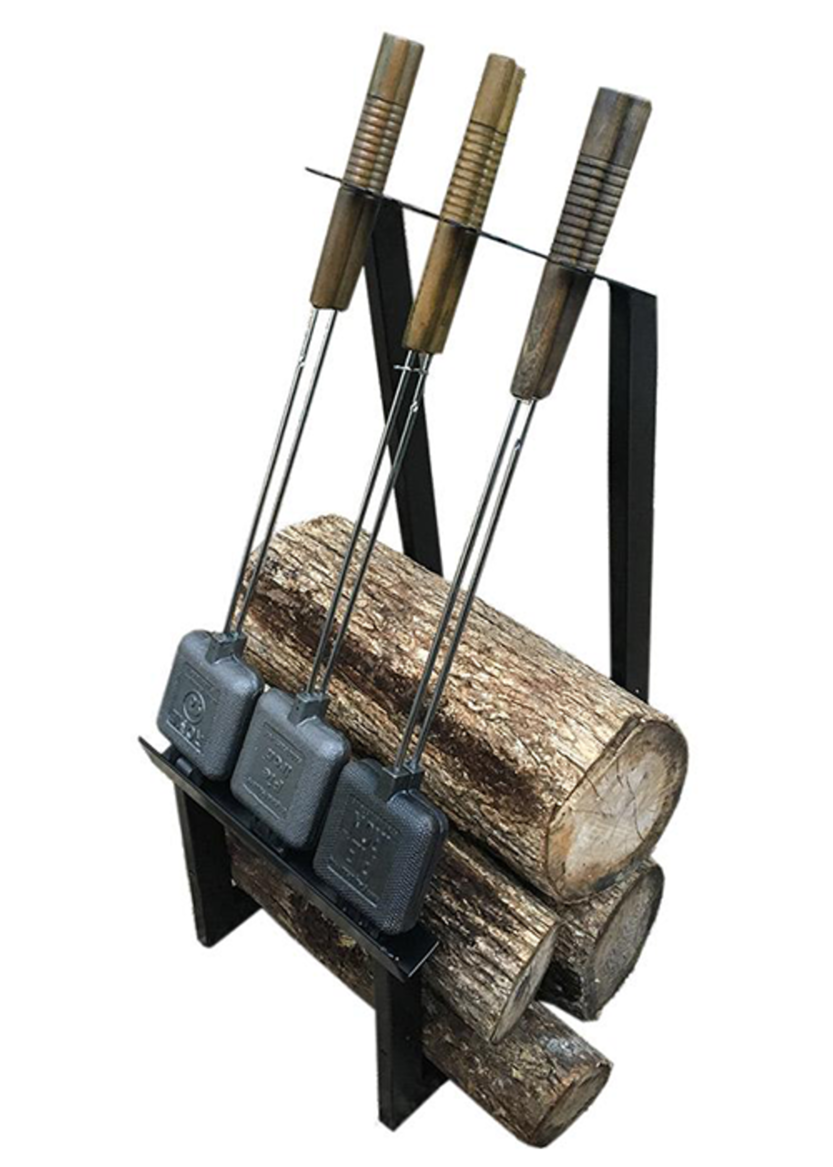 Rome's Industries Rome Pie Iron Kickstand + Firewood Rack