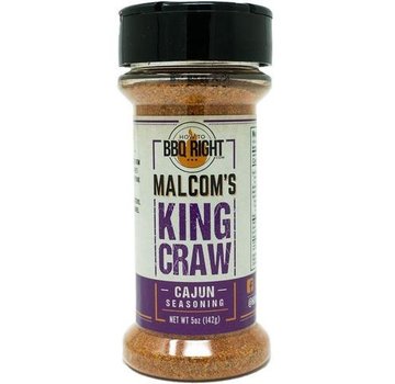 How To BBQ Right Malcom's King Craw Cajun Seasoning  5 oz