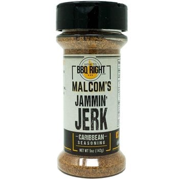 How To BBQ Right Malcoms Jammin Jerk Caribbean Seasoning 5 oz