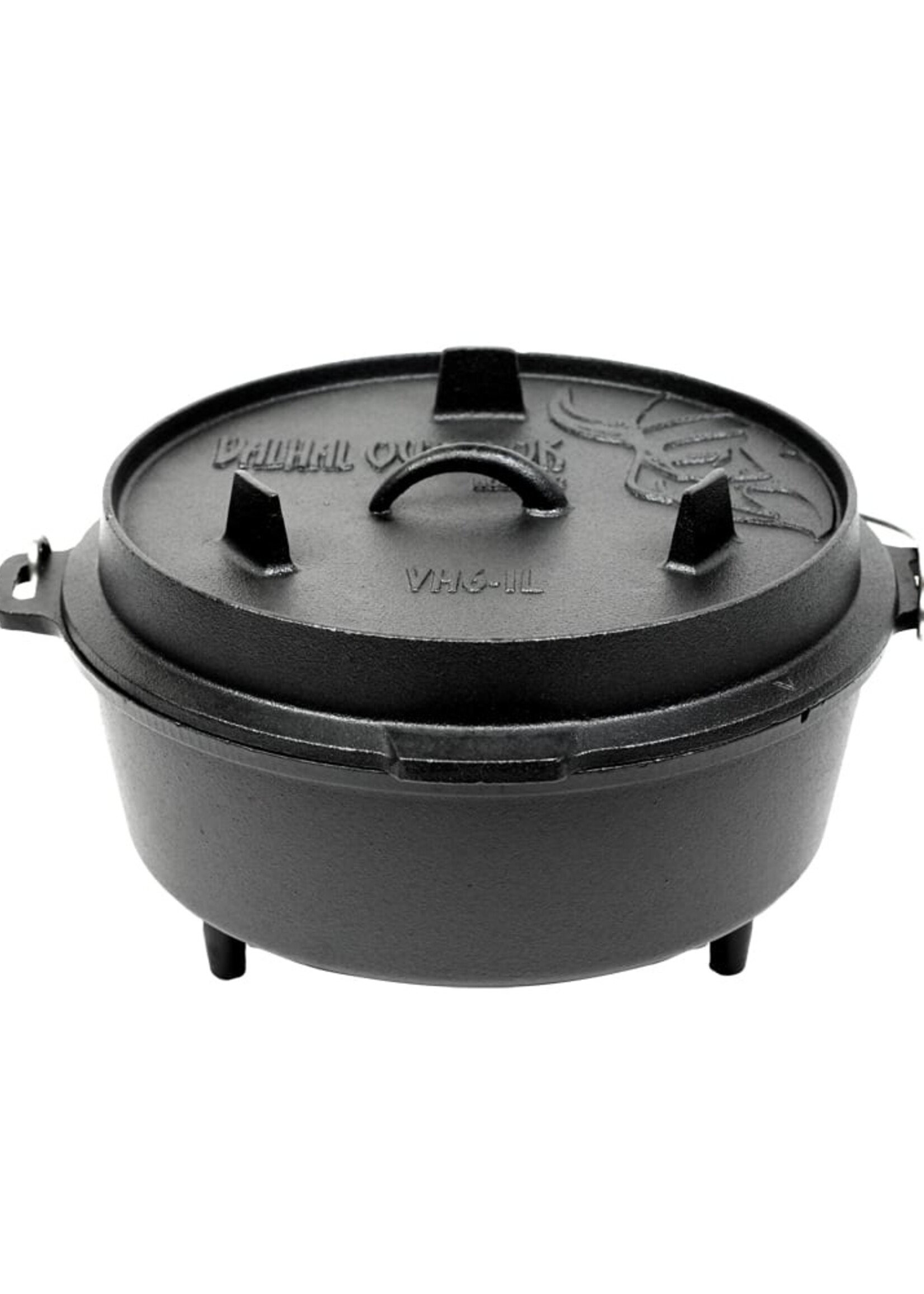 Valhal Valhal Outdoor Dutch Oven 8 quarts / 8 liters with legs