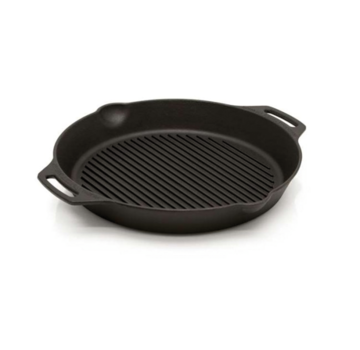 Petromax Petromax Cast Iron Grill Skillet 35cm with Two Grips