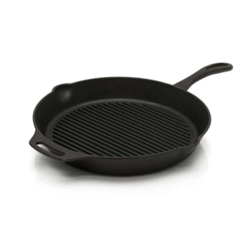 Petromax Petromax Cast Iron Grill Skillet 35cm met steel