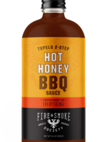 Fire&Smoke Fire & Smoke Tupelo 2-Step Hot Honey BBQ Sauce 16.4 oz