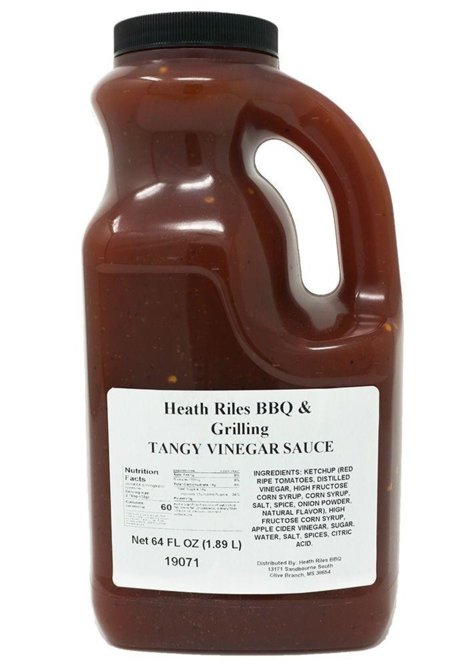 Heath Riles Heath Riles BBQ Tangy Vinegar Sauce 1/2 Gallon