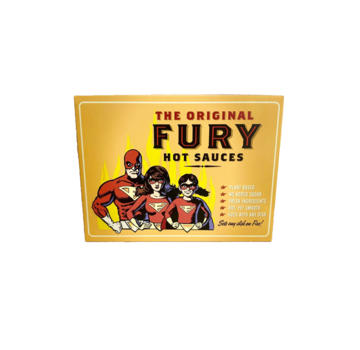 Fury The Original Fury Hot Sauces Giftbox