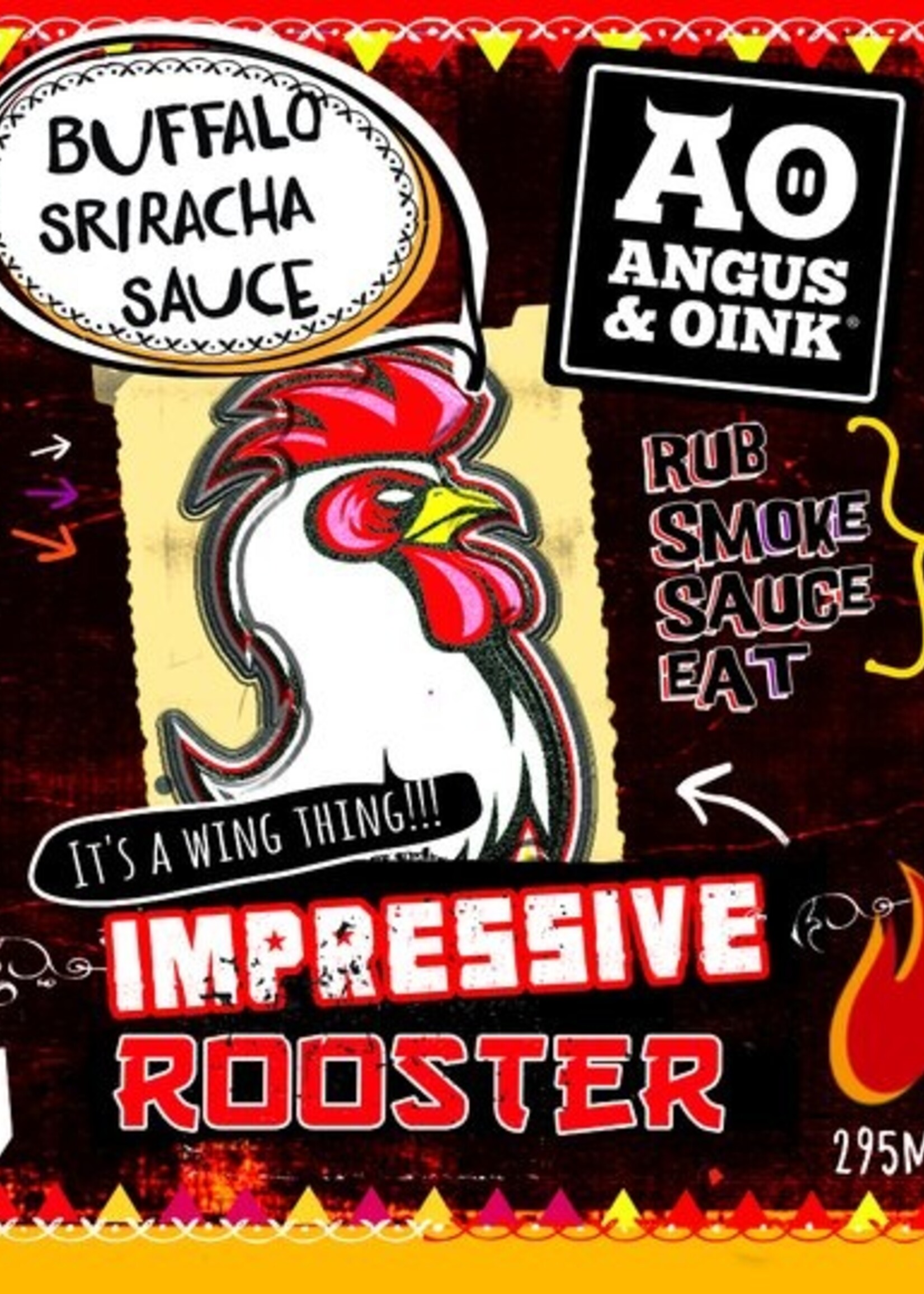 Angus & Oink Angus&Oink Impressive Rooster Buffalo Sriracha 295 ml