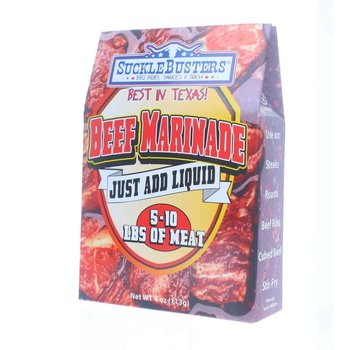 SuckleBusters Sucklebusters Beef Marinade 4 oz