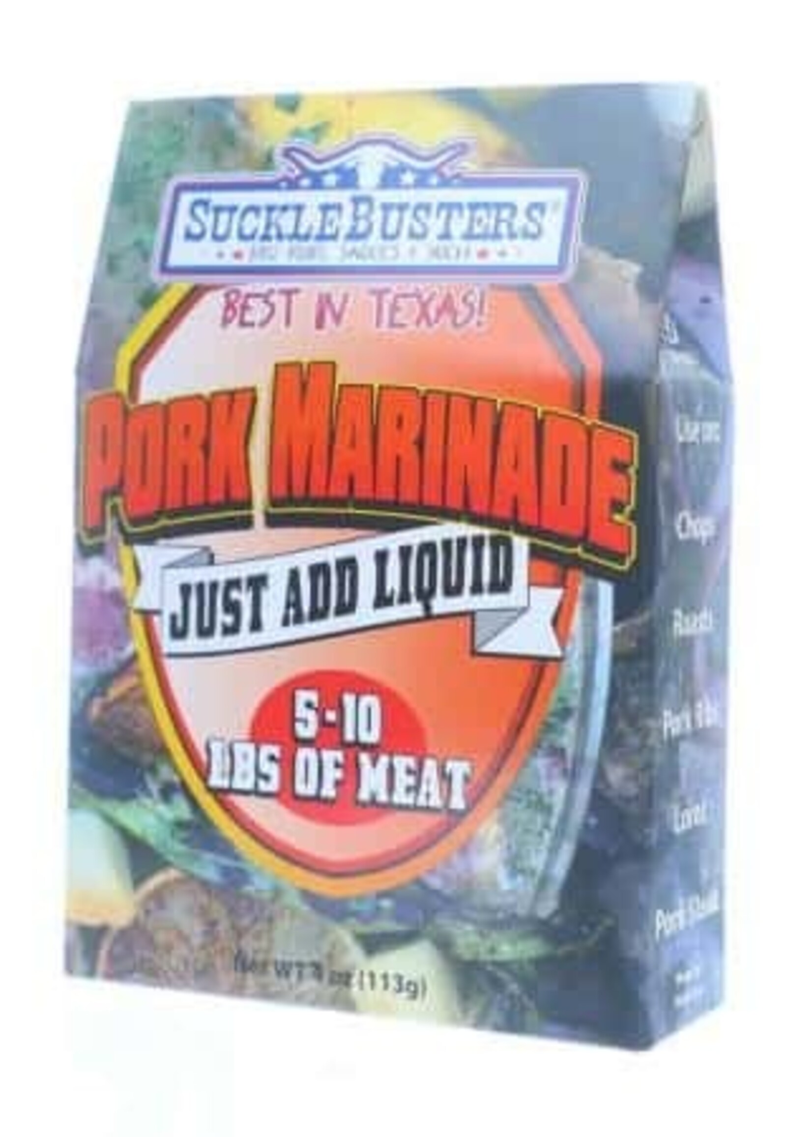 SuckleBusters Sucklebusters Pork Marinade 4 oz