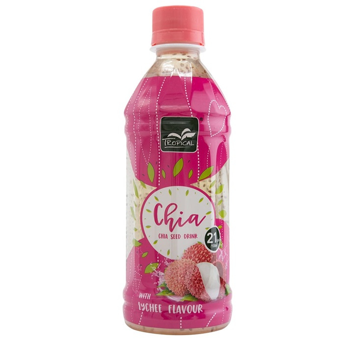 Tropical Chia Seed Drink Lychee Vuur & Rook