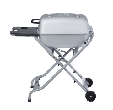 PK Grill PKTX Folding Stand for Original PK Grill + Smoker Classic Silver