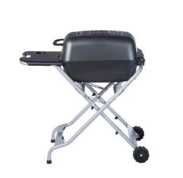 PK Grill PKTX Folding Stand for Original PK Grill + Smoker Graphite