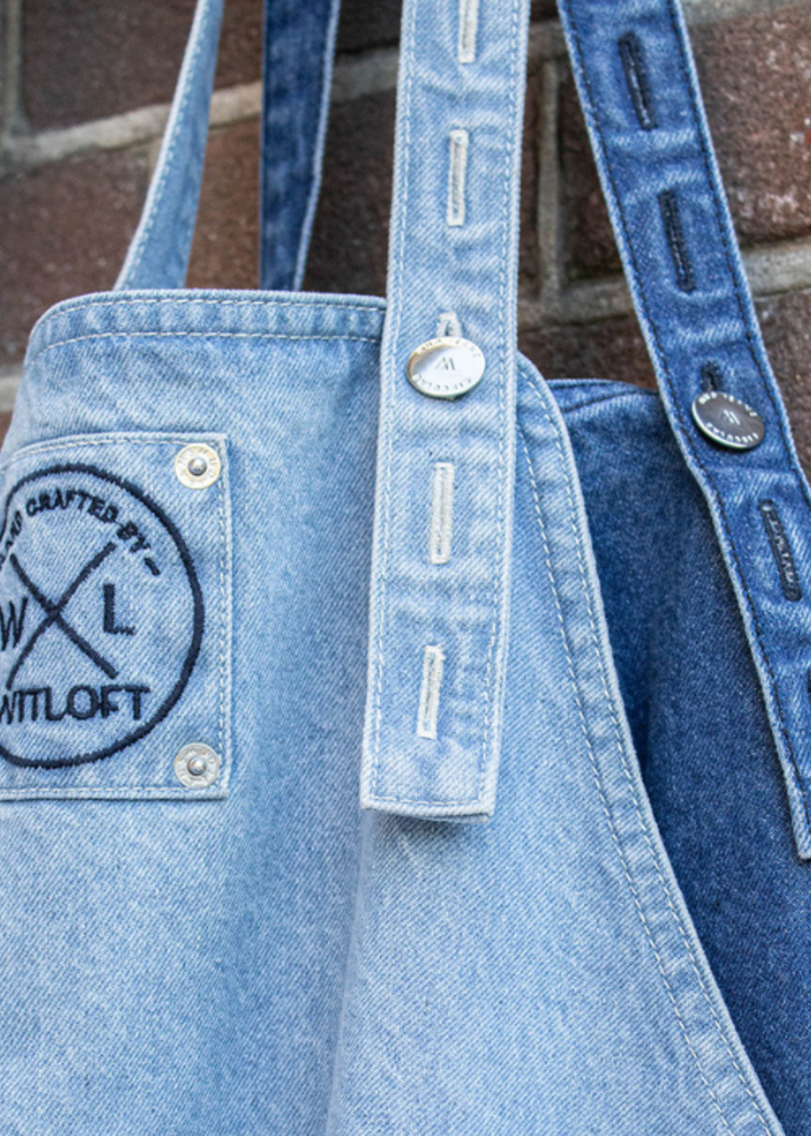 Witloft Witloft Mittelblaue Schürze aus Denim-Kollektion