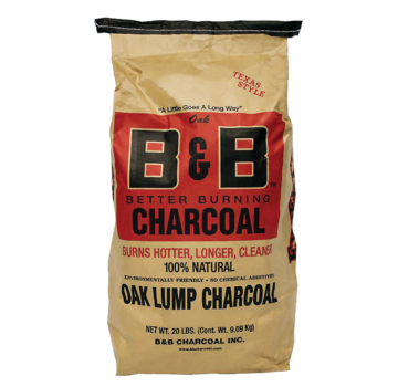 B&B B&B Oak Lump Charcoal 9 kg
