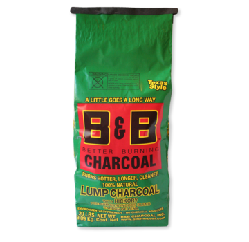 B&B B&B Hickory Lump Charcoal 9 kg
