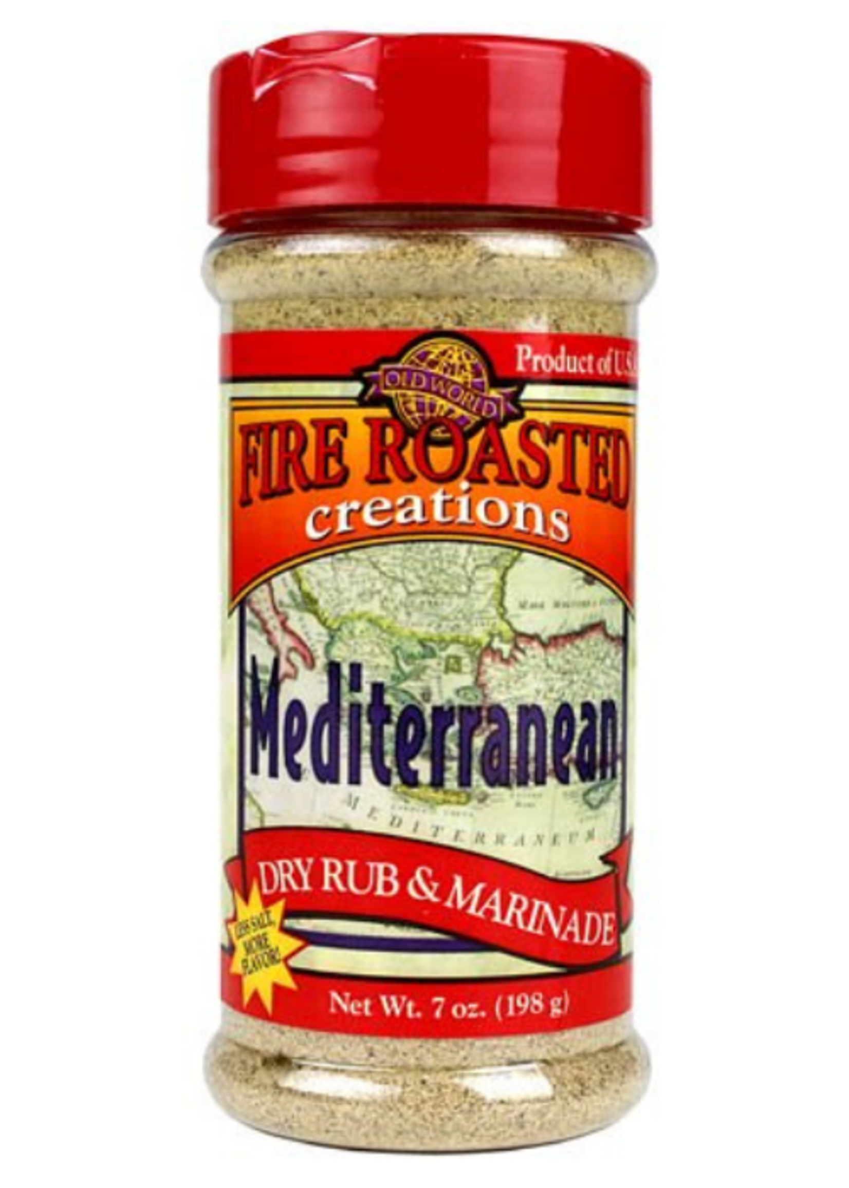 Fire Roasted Creations Mediterranean Rub & Marinade 8oz