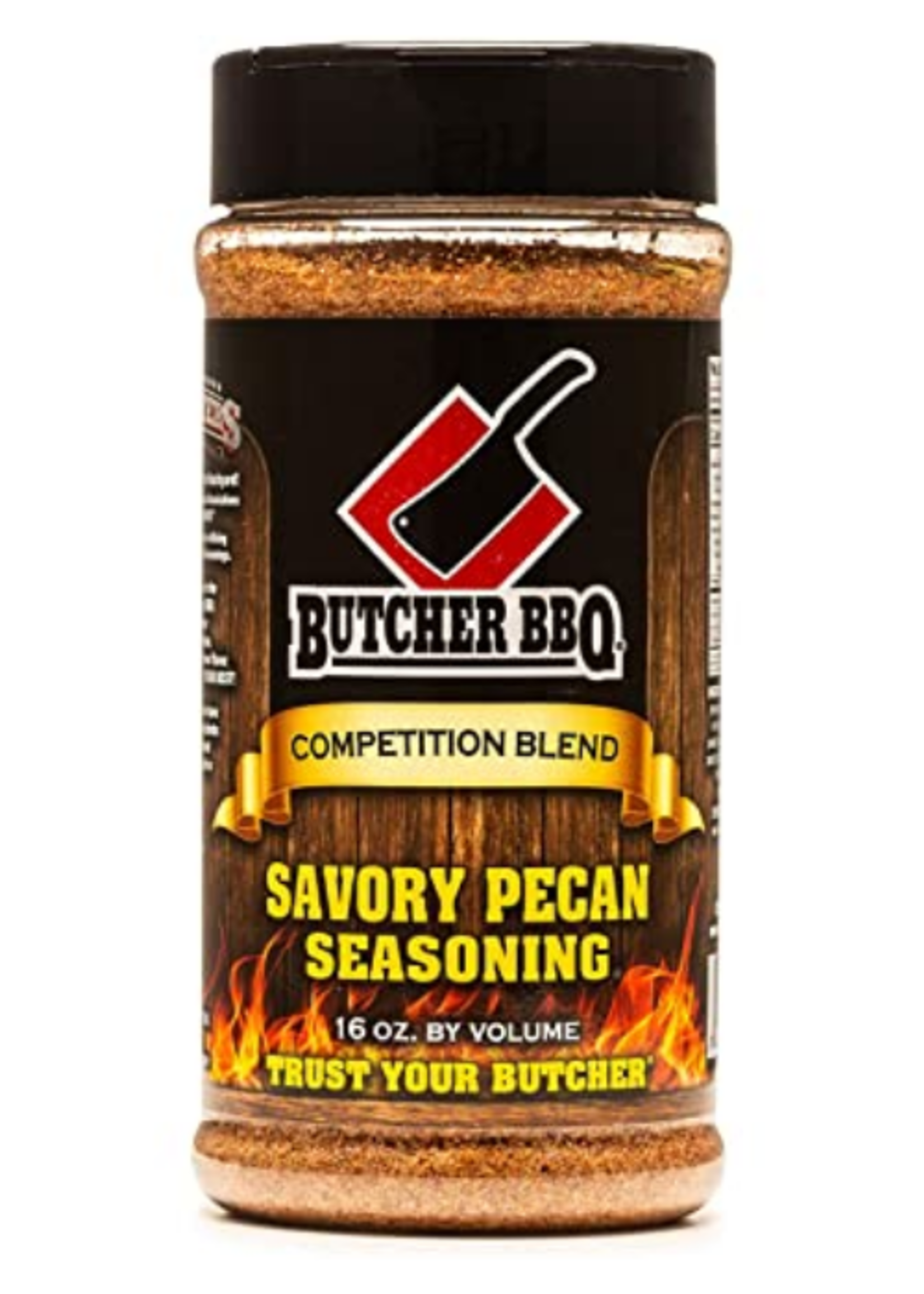 Butcher BBQ Butcher BBQ Savory Pecan Seasoning 16oz