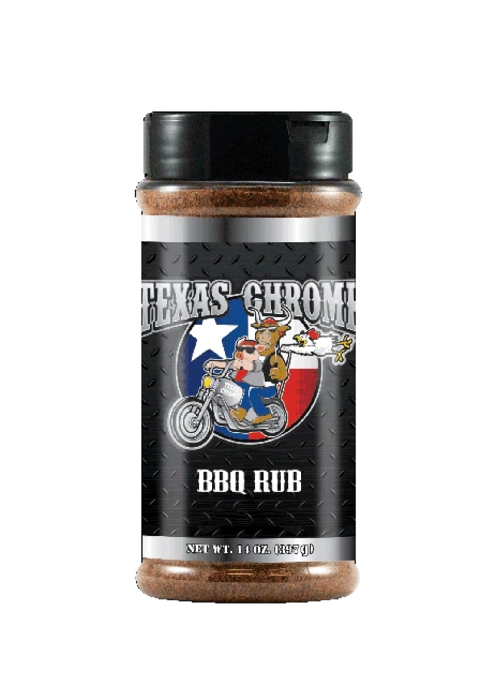 Corky's Texas Chrome BBQ Rub 11.8 oz