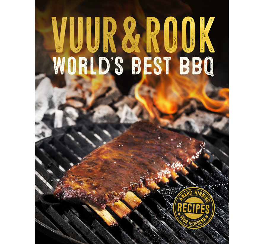 Vuur&Rook World’s Best BBQ Boek GESIGNEERD