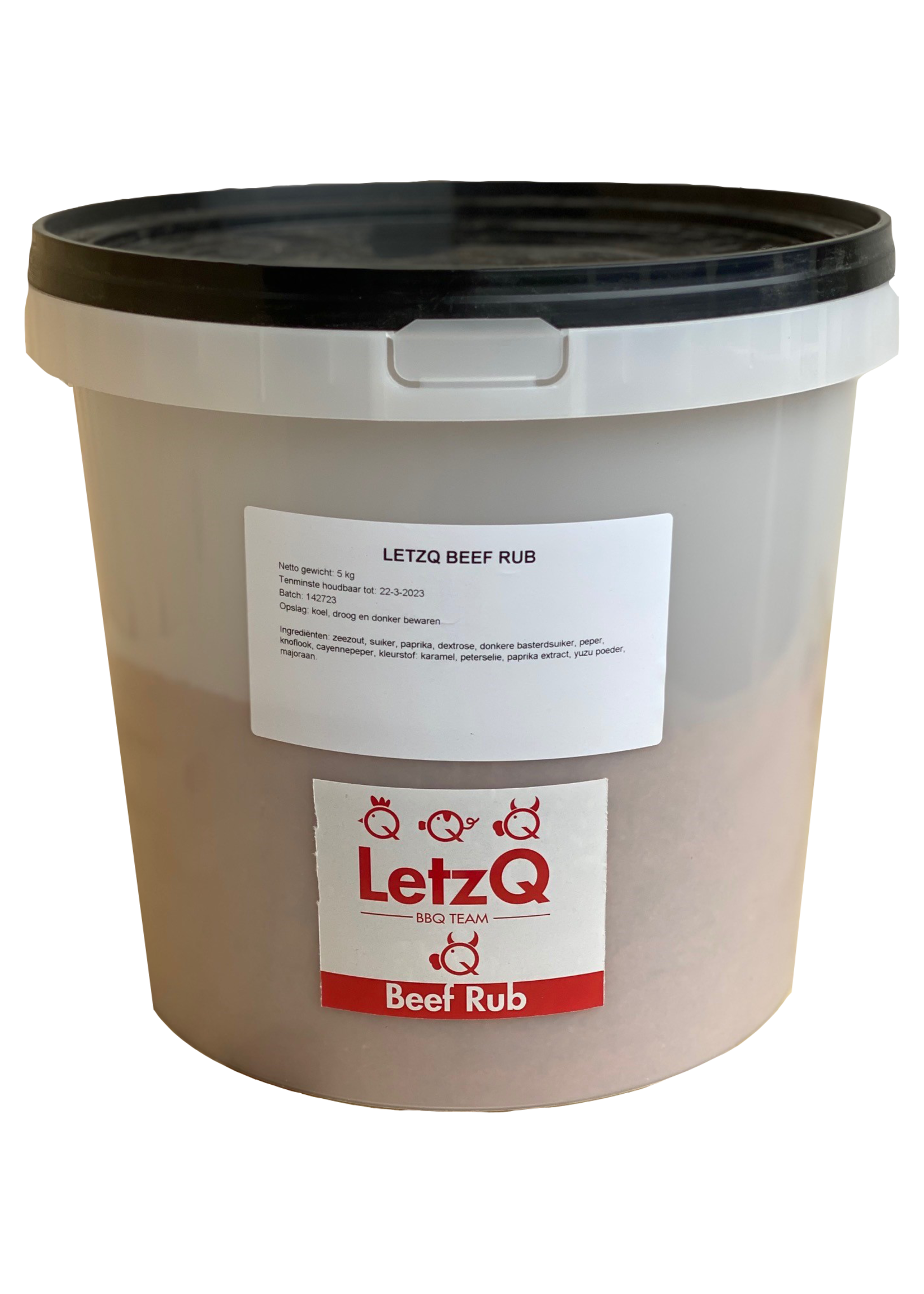 LetzQ LetzQ Award Winning 180 Beef/Brisket Rub 5 kg